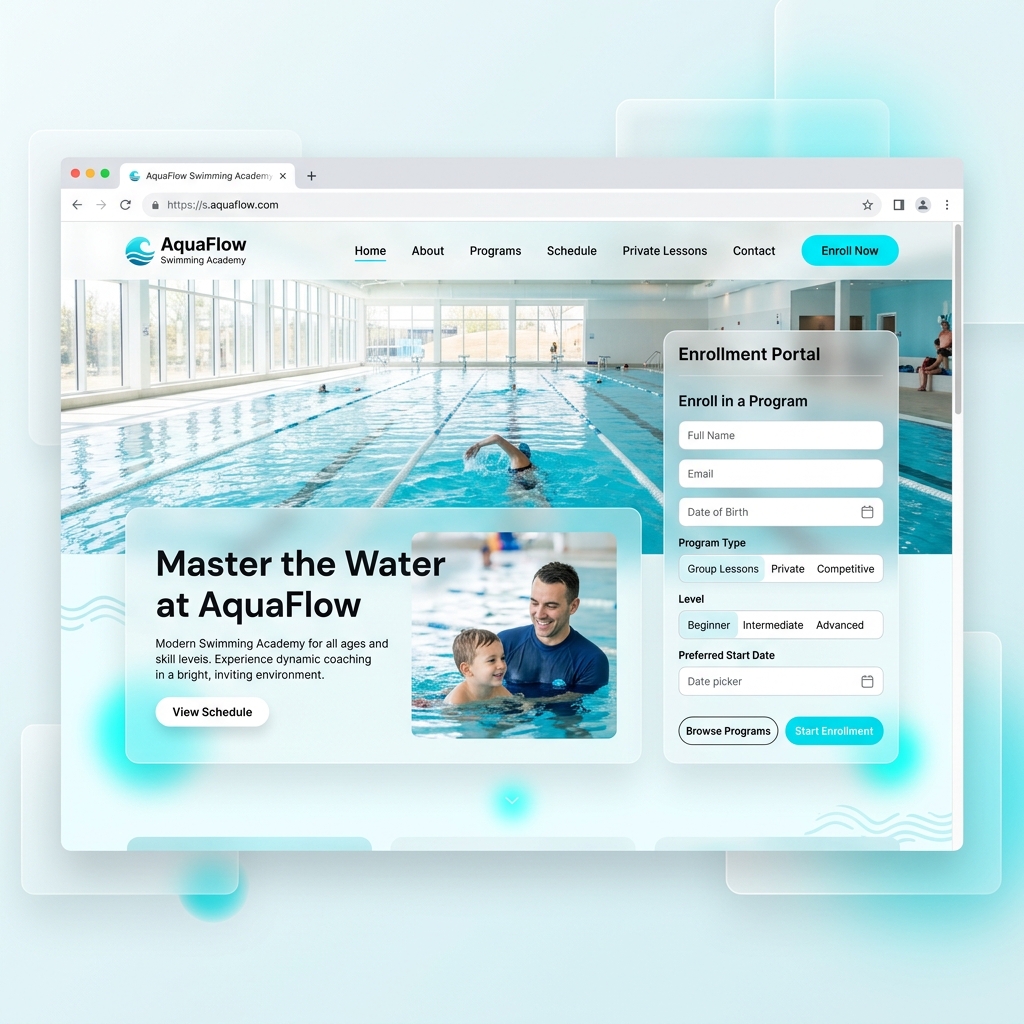 Swim for India Academy — Making Champions, One Stroke at a Time | TKnocks Portfolio